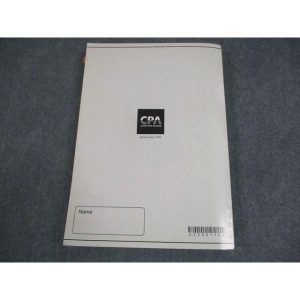 CPA会計学院 公認会計士講座 管理会計論 植田講師 レギュラー講義 補助レジュメ 2023/2024年合格目標 024S4B